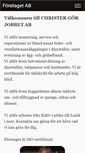 Mobile Screenshot of christergorjobbet.se